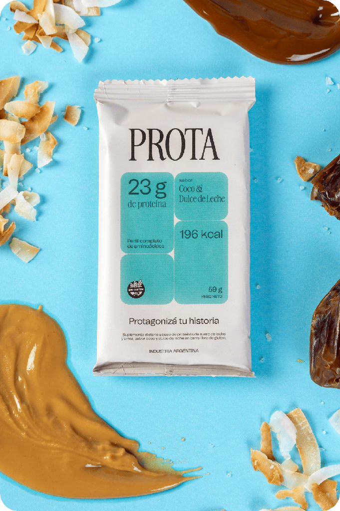 [PROTA-CAJA-COCO] Caja x12 PROTA - Coco & Dulce de Leche